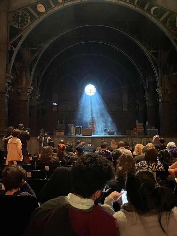 Curran Theater, bloc: Orchestra C, rangée: L, place: 106