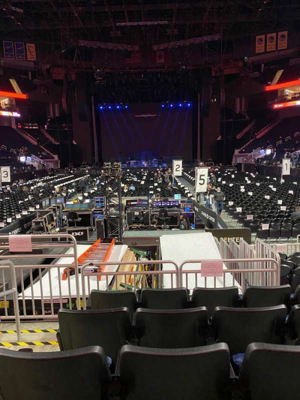 Chase Center, bloc: 109, rangée: 5, place: 14