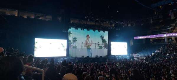 Wintrust Arena, bloc: 106, rangée: F, place: 8