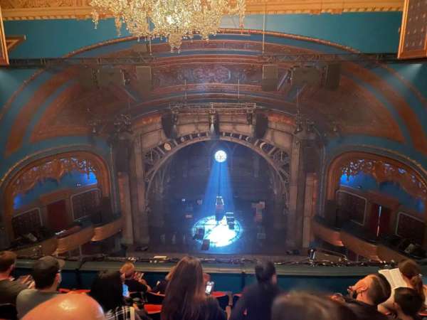 Curran Theater, bloc: Front Balcony C, rangée: F, place: 110