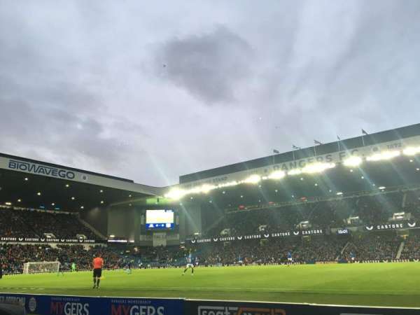 Ibrox Stadium, bloc: SE3, rangée: C, place: 92