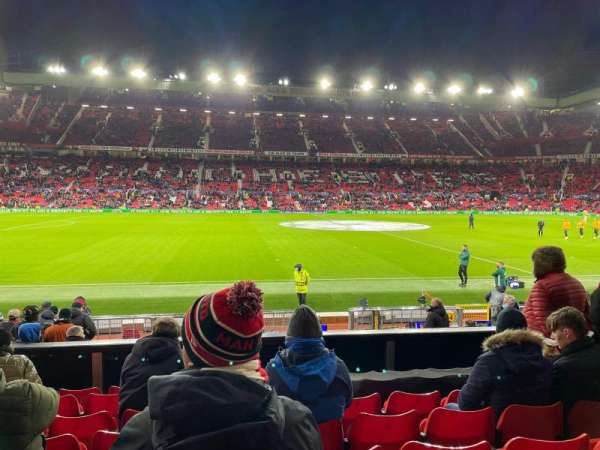 Old Trafford, bloc: S124, rangée: 8, place: 162