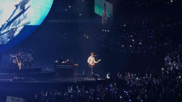 Accor Arena, bloc: Gradin O, rangée: 25, place: 1