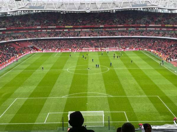 Emirates Stadium, bloc: 101, rangée: 15, place: 302