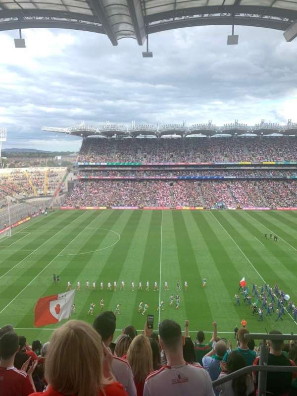Croke Park, bloc: 733, rangée: K, place: 29