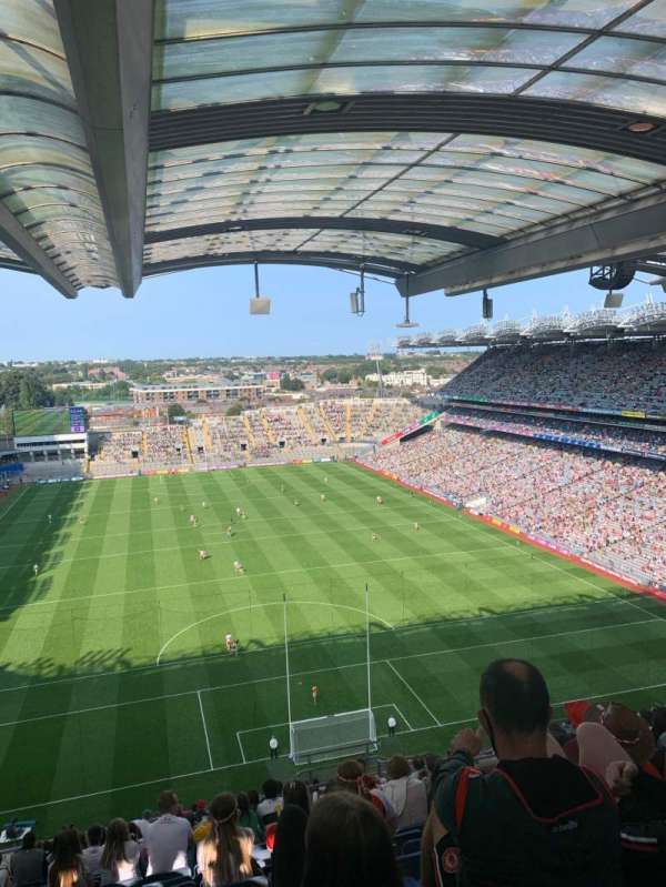 Croke Park, bloc: 720, rangée: W, place: 30