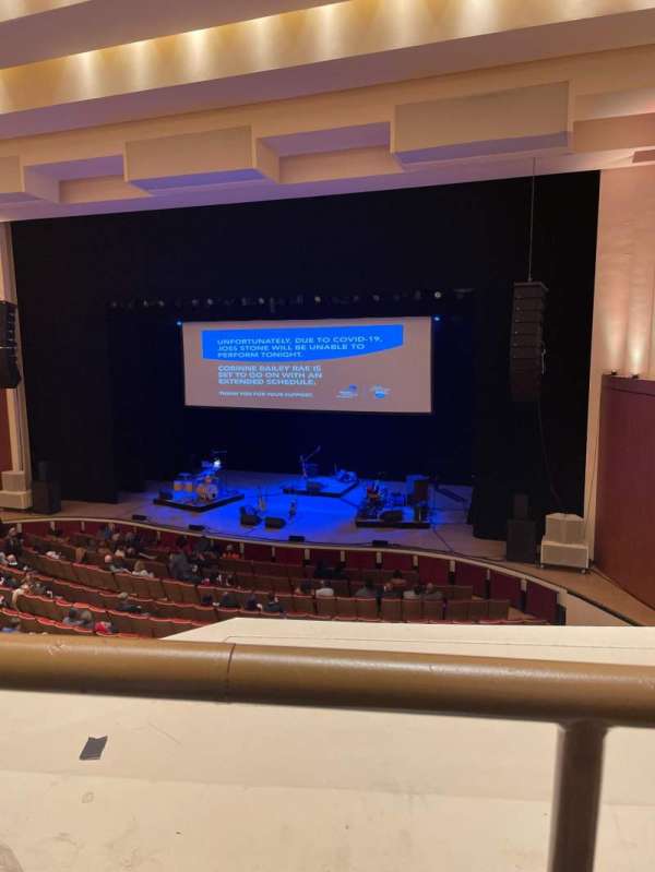 Atlanta Symphony Hall, bloc: LOGER, rangée: A, place: 4