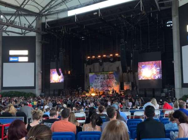 MidFlorida Credit Union Amphitheatre, bloc: 10, rangée: J, place: 3