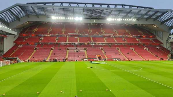 Anfield, bloc: Kl, rangée: 20, place: 163