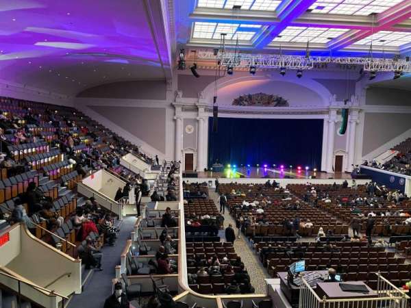 DAR Constitution Hall, bloc: N, rangée: H, place: 1