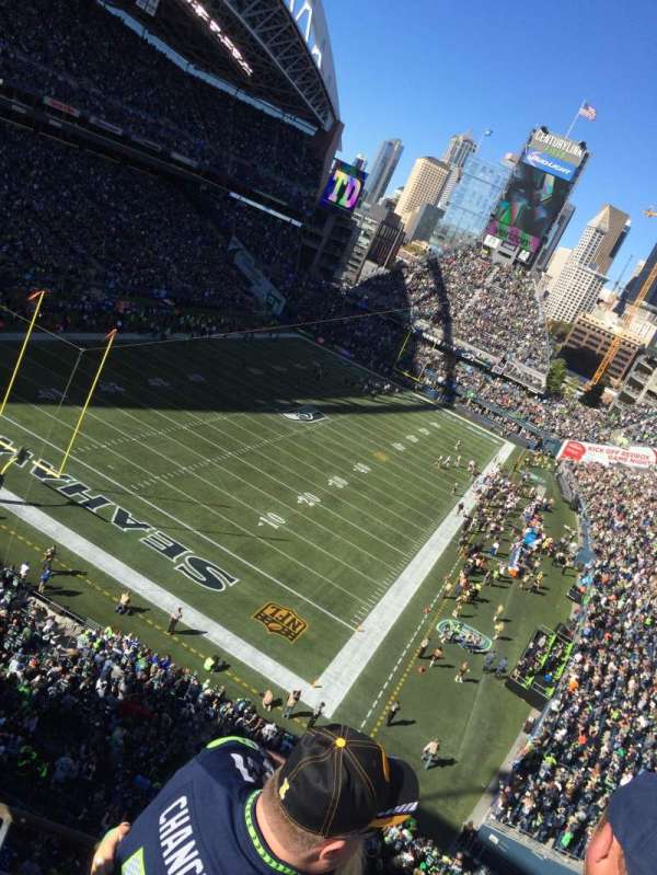 Lumen Field, bloc: 319, rangée: C, place: 14