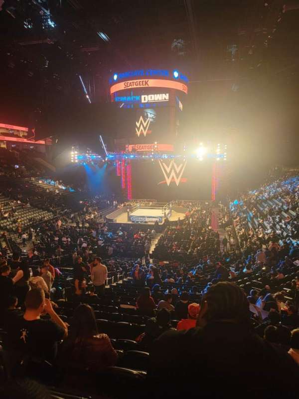 Barclays Center, bloc: 115, rangée: 6, place: 10
