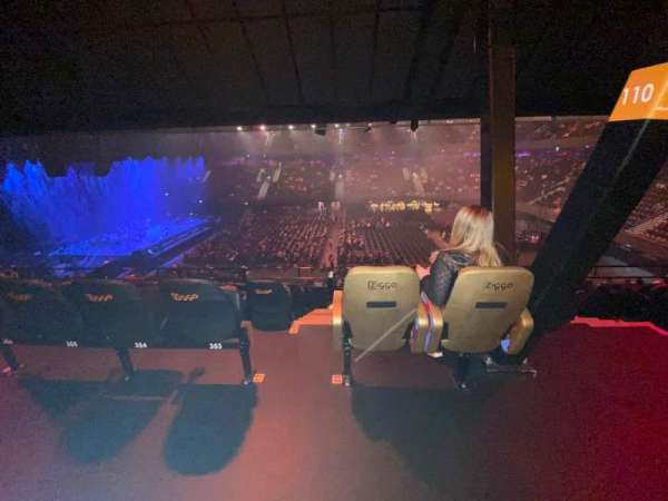 Ziggo Dome, bloc: 110, rangée: 17, place: 352