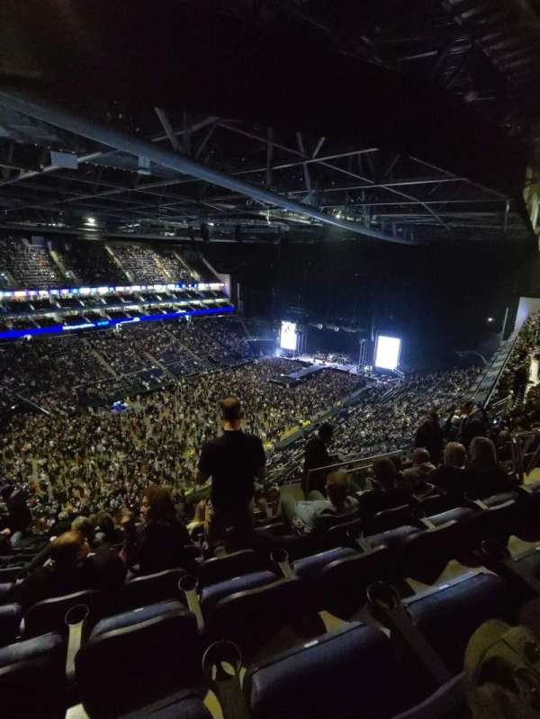 The O2, London, bloc: 416, rangée: M, place: 818