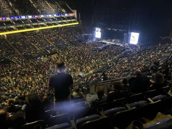 The O2, London, bloc: 416, rangée: M, place: 819