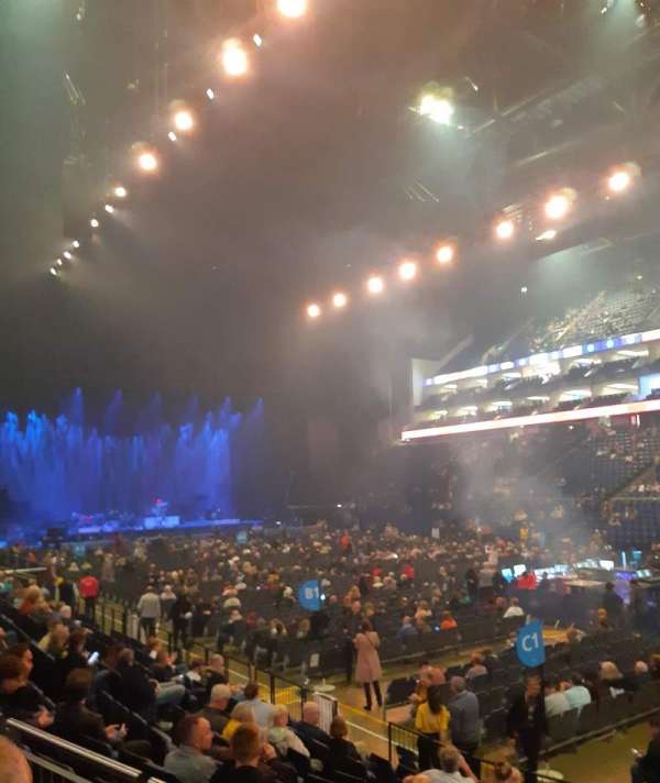 The O2, London, bloc: 104, rangée: K, place: 126