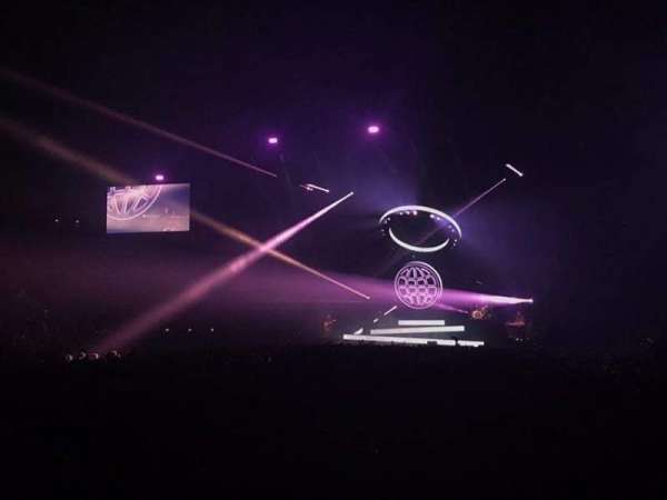 Accor Arena, bloc: Gradin E, rangée: 26, place: 6
