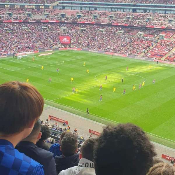 Wembley Stadium, bloc: 523, rangée: 5, place: 277