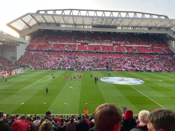 Anfield, bloc: Kl, rangée: 31, place: 160