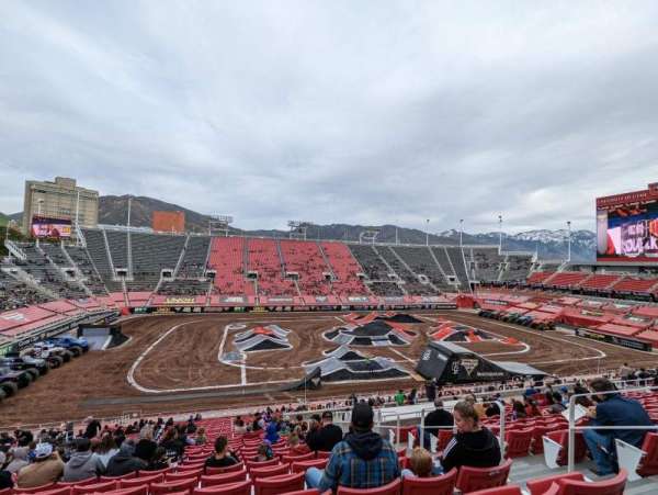 Rice-Eccles Stadium, bloc: W14, rangée: 39, place: 10