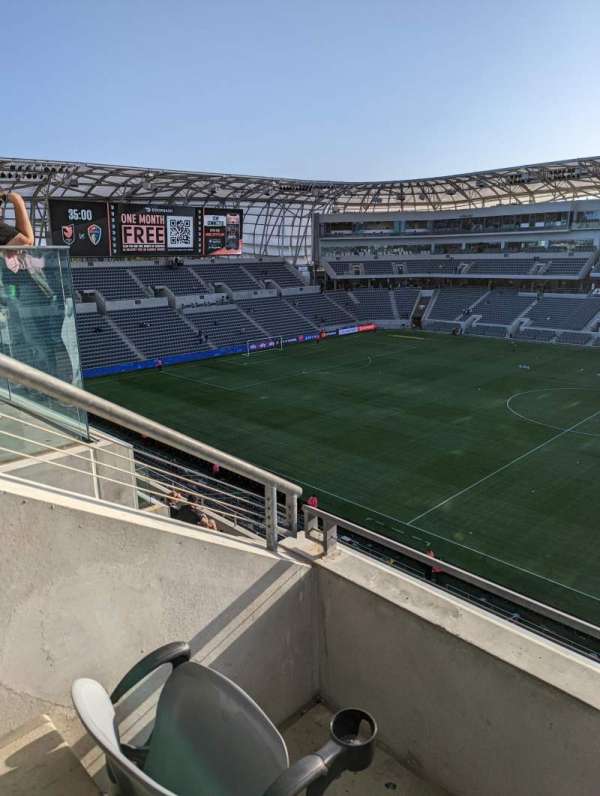 BMO Stadium, bloc: 211, rangée: L, place: 15