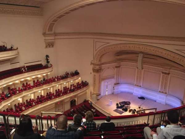 Carnegie Hall, bloc: Lower Side Balcony R, rangée: H, place: 34
