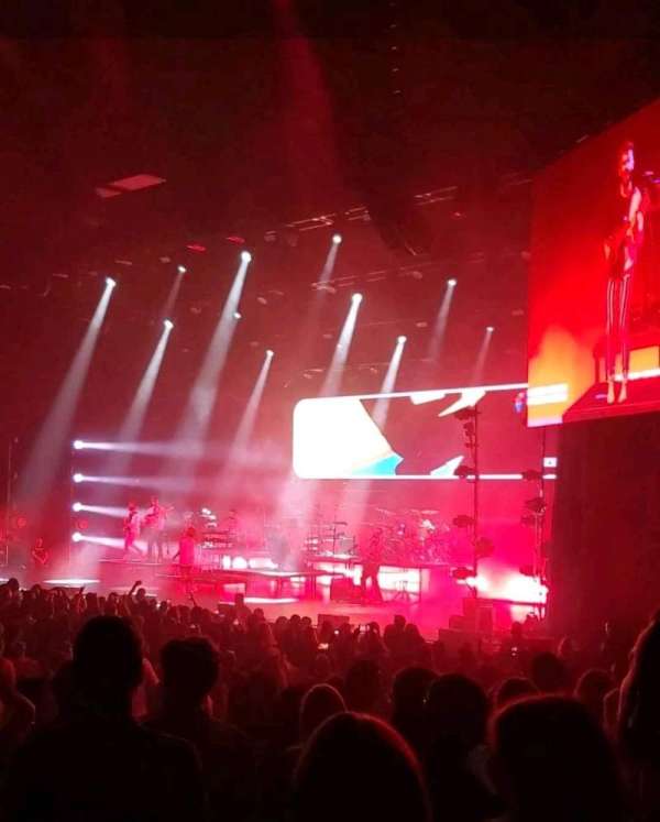 YouTube Theater, bloc: 105, rangée: M, place: 5