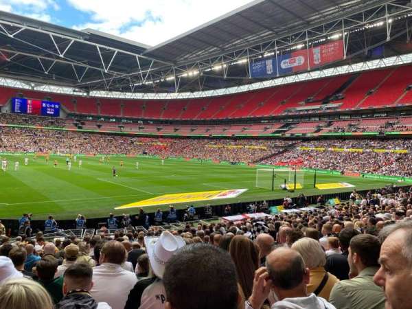 Wembley Stadium, bloc: 137, rangée: 20, place: 88