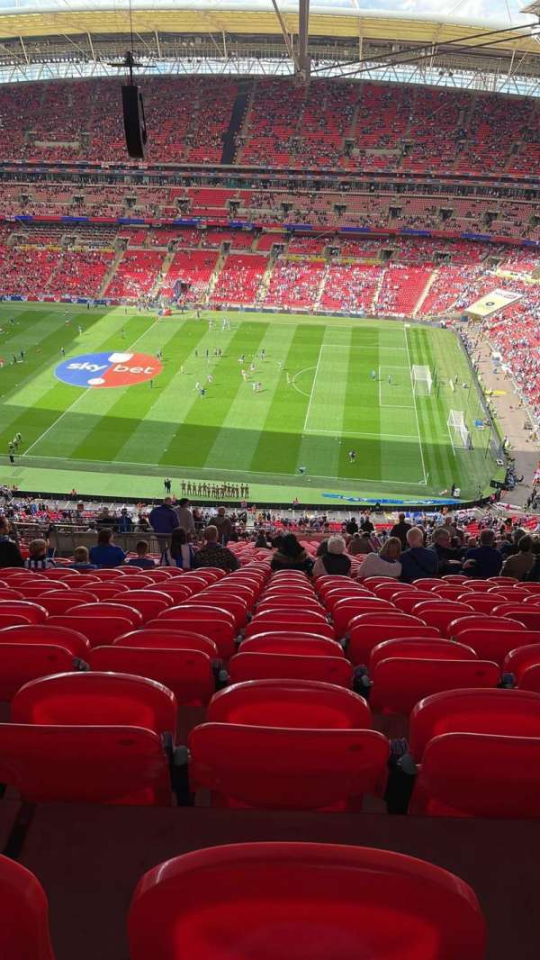 Wembley Stadium, bloc: 524, rangée: 35, place: 310