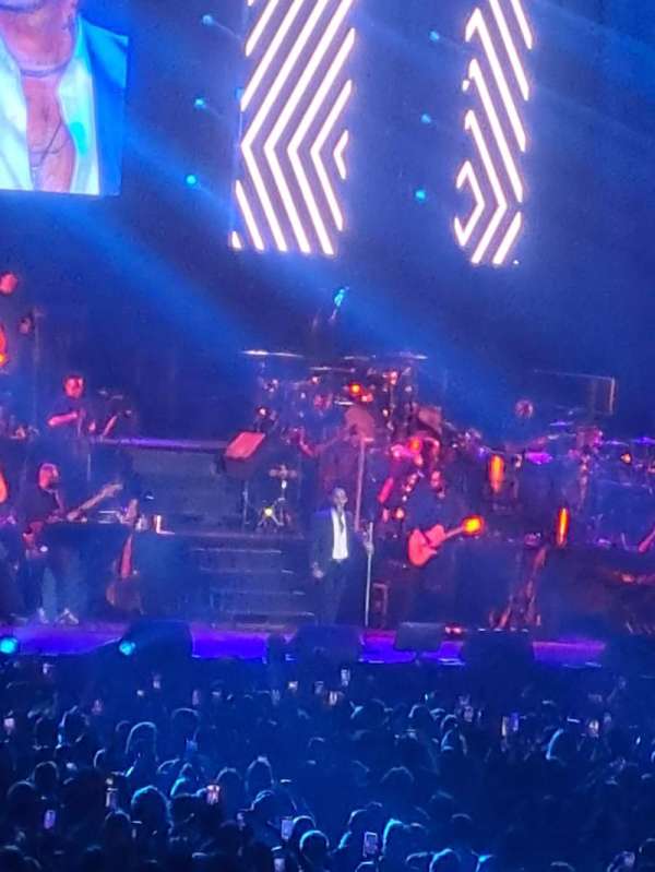 Accor Arena, bloc: Gradin R, rangée: 17, place: 1