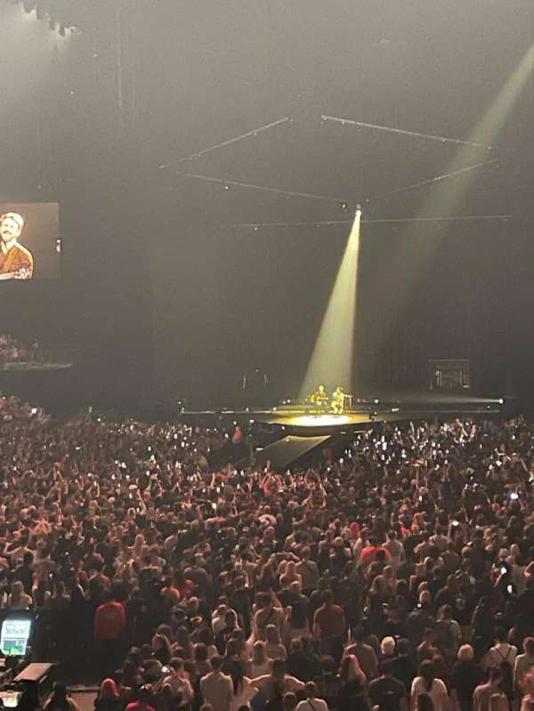 The O2, London, bloc: 107, rangée: S, place: 225