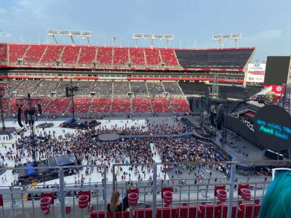 Raymond James Stadium, bloc: 311, rangée: C, place: 13