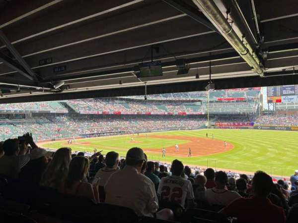 Truist Park, bloc: 114, rangée: 20, place: 2