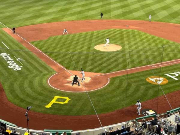 PNC Park, bloc: 216, rangée: A, place: 3