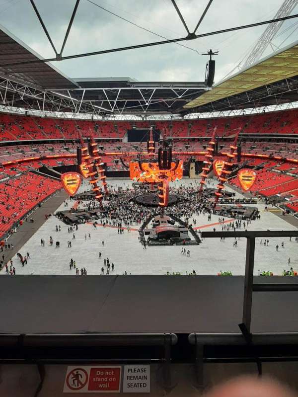 Wembley Stadium, bloc: 514, rangée: 13, place: 21