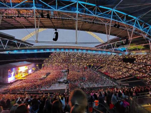 Wembley stadium, bloc: 526, rangée: 19, place: 385