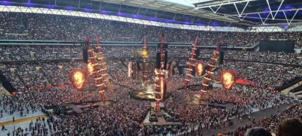 Wembley Stadium, bloc: 531, rangée: 8, place: 147