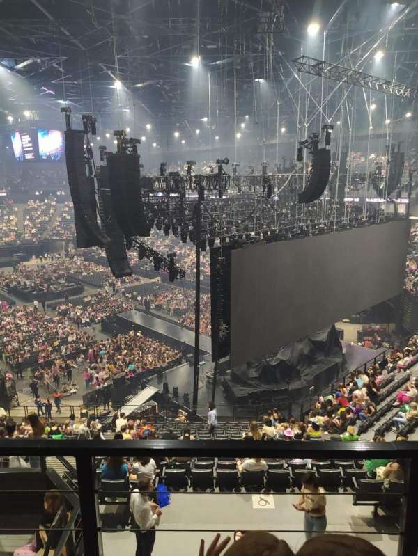 Accor Arena, bloc: Balcon I, rangée: 86, place: 15