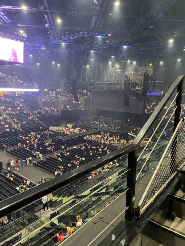 Accor Arena, bloc: Balcon E, rangée: 81, place: 4