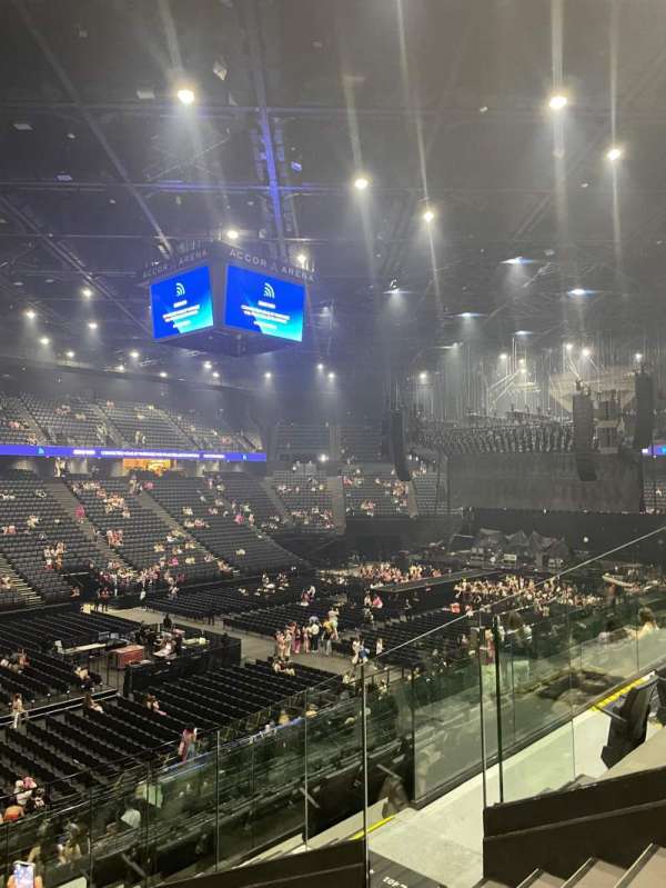 Accor Arena, bloc: Gradin D, rangée: 5, place: 21