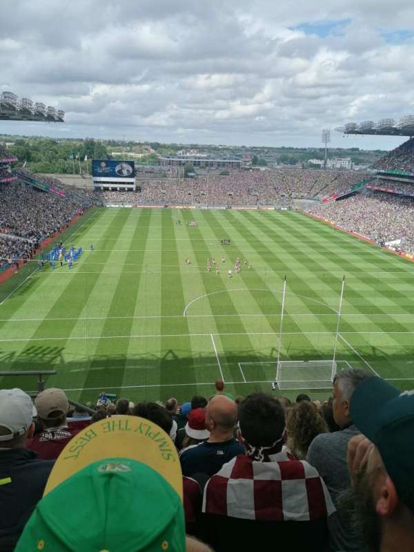 Croke Park, bloc: 720, rangée: M, place: 11