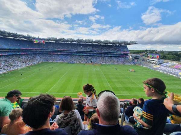 Croke Park, bloc: 706, rangée: F, place: 15