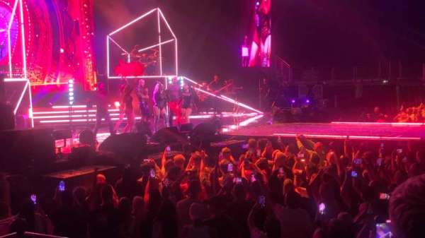The O2, London, bloc: 101, rangée: F, place: 31