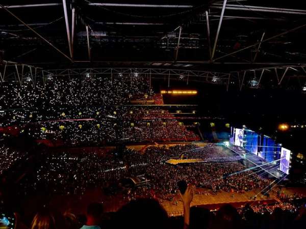 Wembley Stadium, bloc: 502, rangée: 36, place: 35
