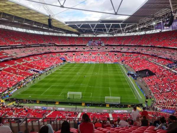 Wembley Stadium, bloc: 538, rangée: 16, place: 361