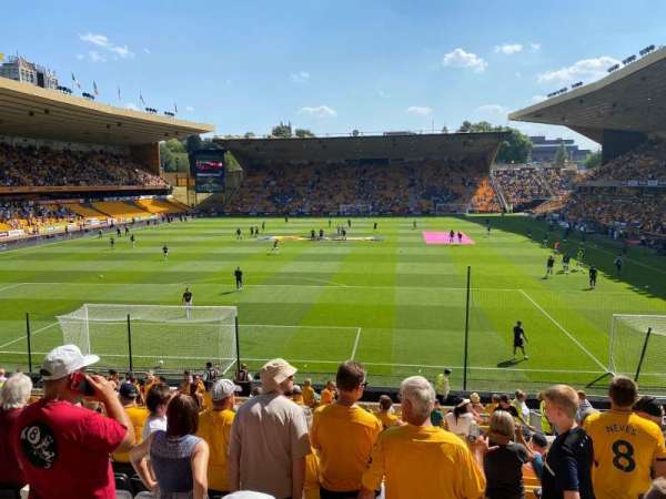 Molineux Stadium, bloc: NL2, rangée: w, place: 52