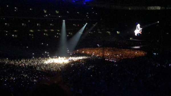 Wembley Stadium, bloc: 209, rangée: 4, place: 177