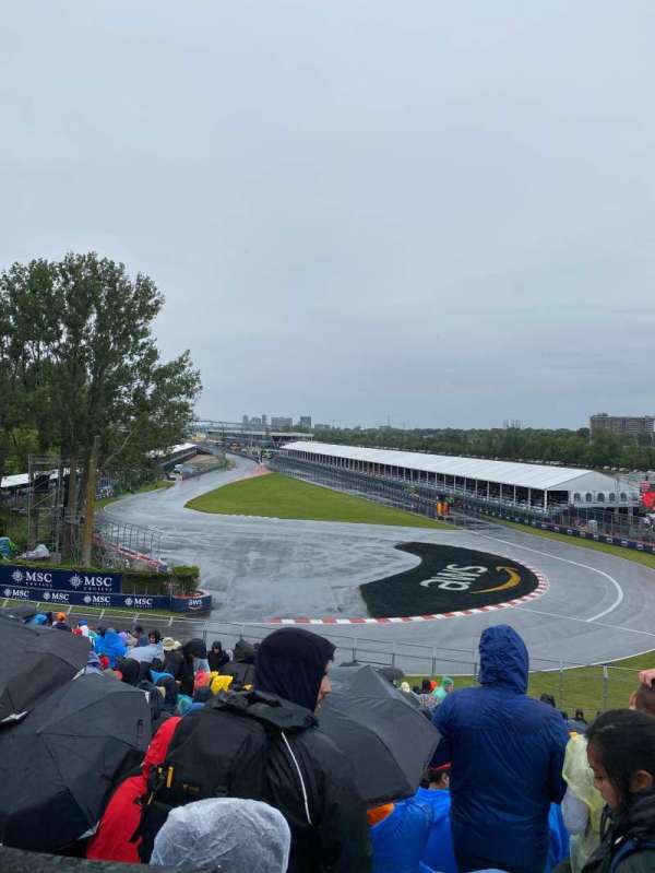 Circuit Gilles Villeneuve, bloc: 11, rangée: W, place: 5