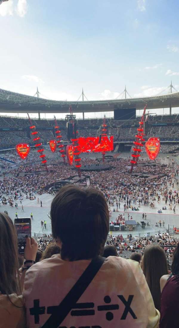 Stade de France, bloc: Z14, rangée: 54, place: 23