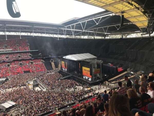 Wembley Stadium, bloc: 501, rangée: 16, place: 7
